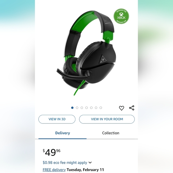 Turtle Beach Recon 70 gaming wired Xbox wired headset New - Picture 2 of 6